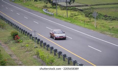 Boyolali Indonesia August 31 2022 Honda Accord Sedan Driving Fast On Trans Jawa Highway