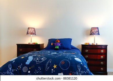 Boys Blue Bedroom