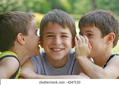 2,710 Children telling secret Images, Stock Photos & Vectors | Shutterstock