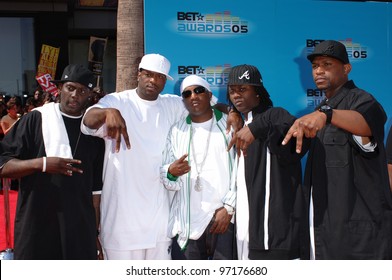 BOYZ IN THE HOOD At The 2005 BET (Black Entertainment Television) Awards At The Kodak Theatre, Hollywood. June 28, 2005 Los Angeles, CA  2005 Paul Smith / Featureflash