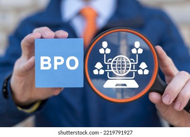 BPO Business Process Outsourcing Concept. - Shutterstock ID 2219791927