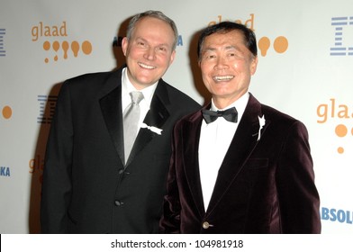 Brad Altman And George Takei  At The 20th Annual GLAAD Media Awards. Nokia Theatre, Los Angeles, CA. 04-18-09
