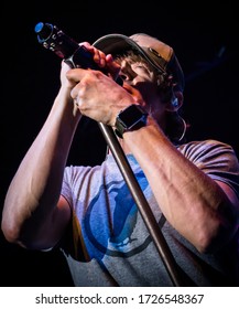 Brad Arnold Lead Singer From 3 Doors Down, Live At Manchester Academy UK, 5th November 2016 