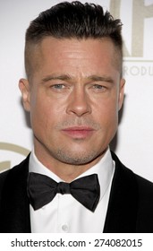Brad Pitt at the 25th Annual Producers Guild Awards held at the Beverly Hilton Hotel in Los Angeles on January 19, 2014 in Los Angeles, California. 