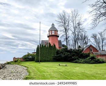 Braddock Point Lighthouse New York Lake Ontario