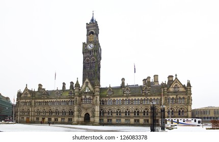 Bradford Town Hall, West Yorkshire, UK
