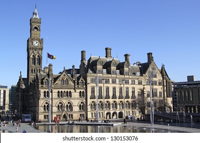Bradford Town Hall,  West Yorkshire, UK
