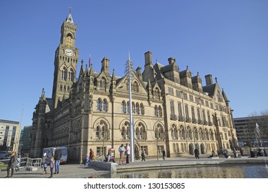 Bradford Town Hall,  West Yorkshire, UK