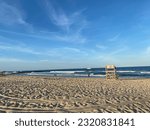 Bradley Beach, New Jersey, USA Beach Scene