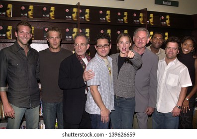 Bradley Cooper, Michael Vartan, Ron Rifkin,  J.J. Abrams, Jennifer Garner, Victor Garber, Carl Lumbly, Kevin Weisman And Merrin Dungey At The Launch Of 