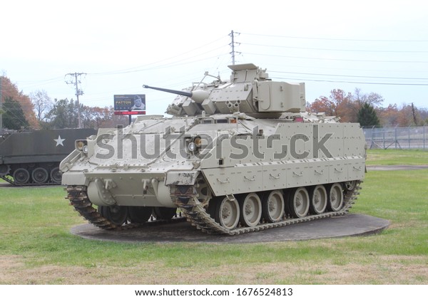 Bradley Fighting Vehicle General Patton Museum Stock Photo (Edit Now ...