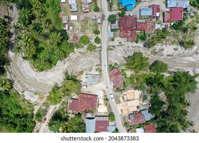 Braided River Channel Seen From Above