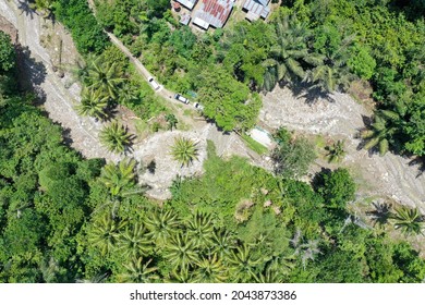 Braided River Channel Seen From Above