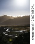Braided River, South Island, New Zealand
