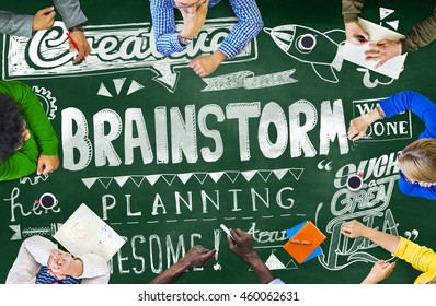 Brainstorm Planning Thinking Analysis Sharing Concept