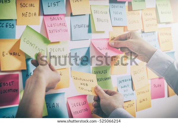 brainstorming brainstorm strategy workshop business\
note notes sticky - stock\
image