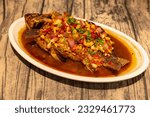 Braised Chinese Fish (Wu Chang Fish is famous in China)