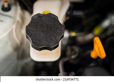 Brake Fluid Reservoir And Warning Cap