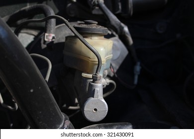 Brake Master Cylinder In The Car