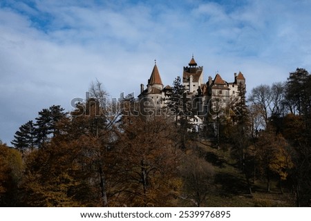 Bran Castle from the front side 