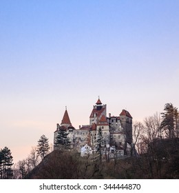 Bran Castle In Transylvania, Romania. Dracula's Castle