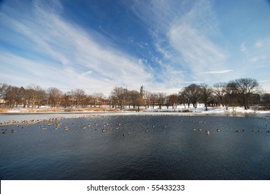 Branch Brook Park In Winter