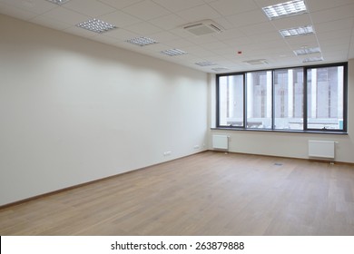 Brand New Interior Of Office With White Walls