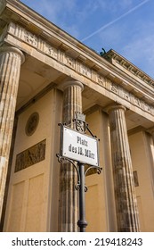 Brandenburg Gate Berlin