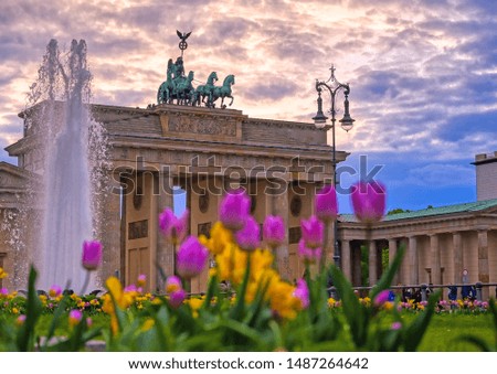 Similar – Image, Stock Photo Brandenburg Gate