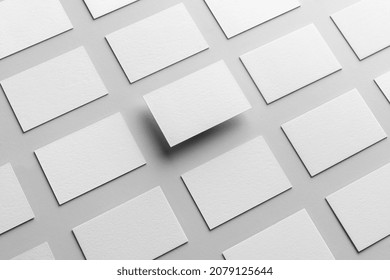 Branding Stationery Mockup Template, Minimalistic And Clean, Real Photo, Business Cards, Envelope. Blank Isolated On A White Background To Place Your Design. 