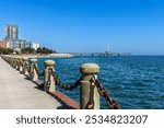 Brant Street pier in Spencer Smith Park, Burlington, Ontario, Canada