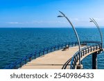 Brant Street pier in Spencer Smith Park, Burlington, Ontario, Canada