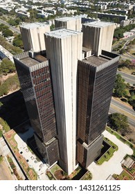 BRASILIA, BRAZIL, 20 JUNE, 2019, Brazilian Central Bank, Aerial View