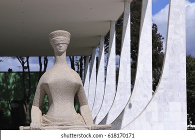 BRASILIA, BRAZIL - JULY 18, 2015: Supreme Federal Court.
