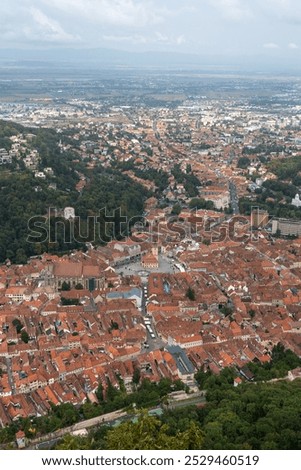 Similar – Aerial View Of Brasov City In Romania