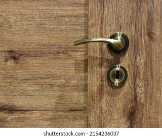 Brass Handle And Door Lock