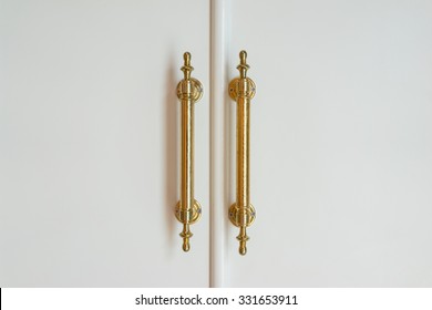 Brass Handles White Doors 260nw 331653911 