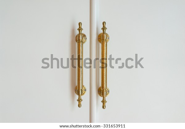 Brass Handles White Doors 600w 331653911 