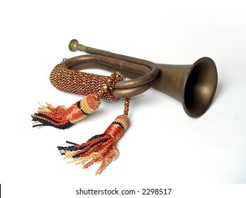 Brass Military Bugle