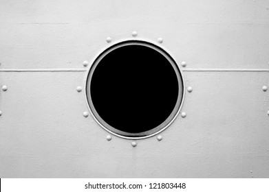 Brass Porthole, Ferry Window Frame