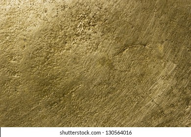 Brass Texture, Old Metal Background.