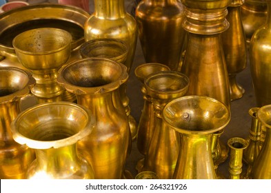 brass  vase