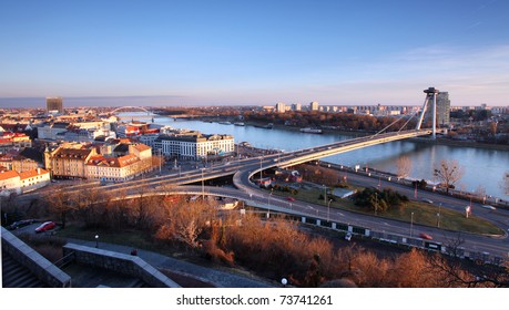 Bratislava from castle