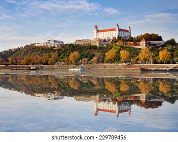 Bratislava Castle At Autumn, Slovakia