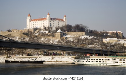 Bratislava - Castle In Winter