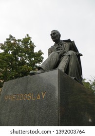 Bratislava / Slovakia - October 7, 2015: Monument To Pavol Országh Hviezdoslav In Old Town Of Bratislava.