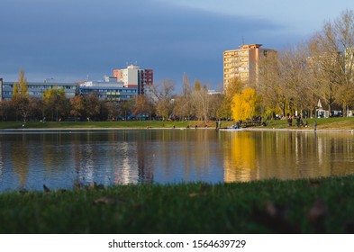 Bratislava, Slovakia, Strkovec Lake In Autumn