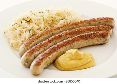 Bratwurst With Sauerkraut