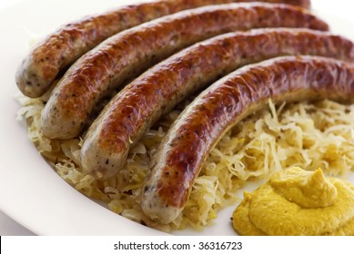 Bratwurst With Sauerkraut