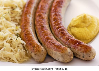 Bratwurst With Sauerkraut